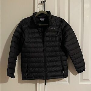 Patagonia Boys  Classic Black Puffer Jacket